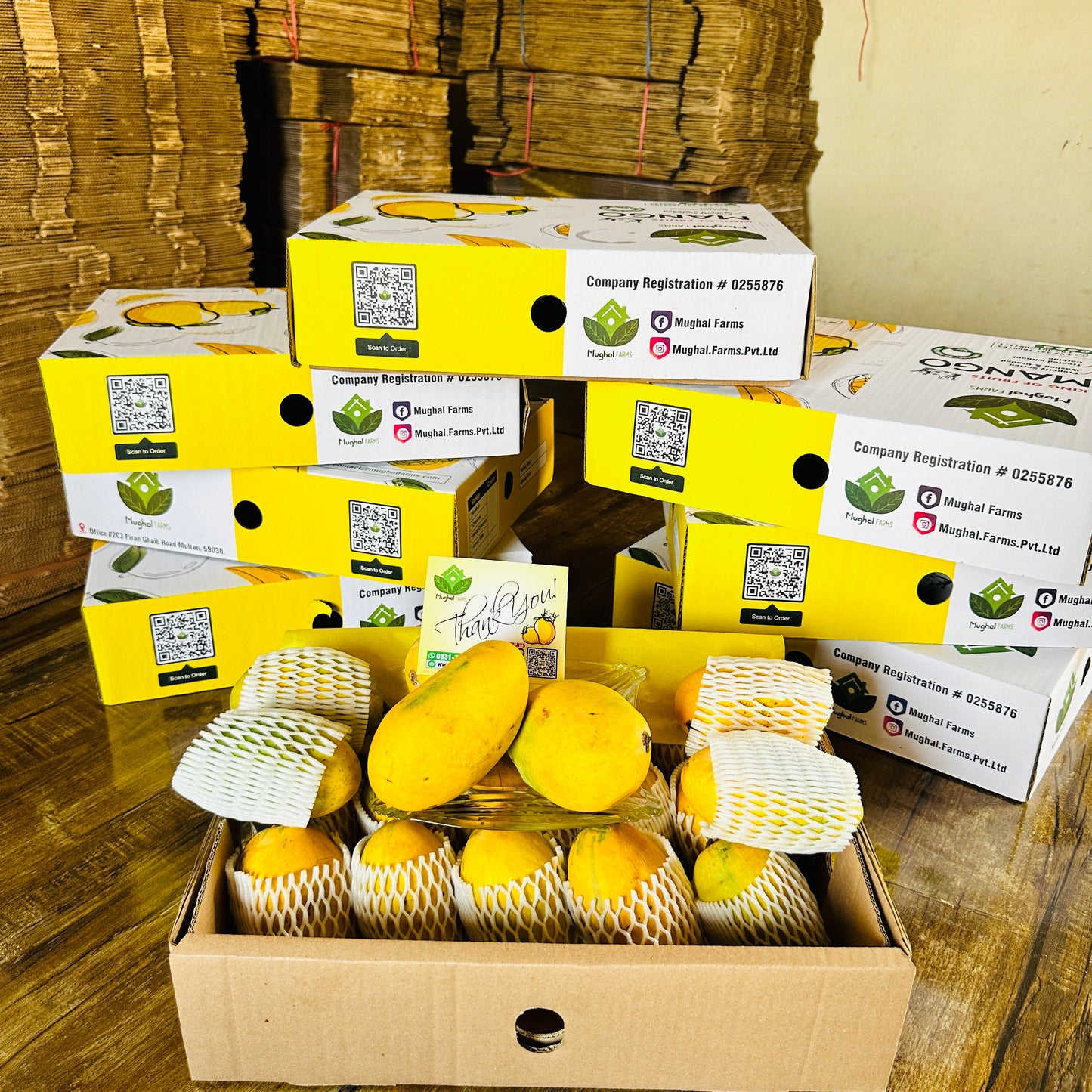 Export Quality Chaunsa Mango Box